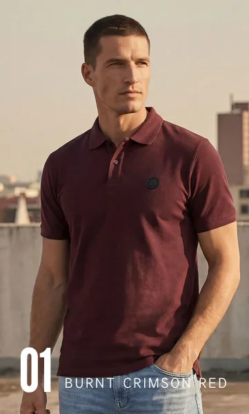 Burnt Crimson Red
